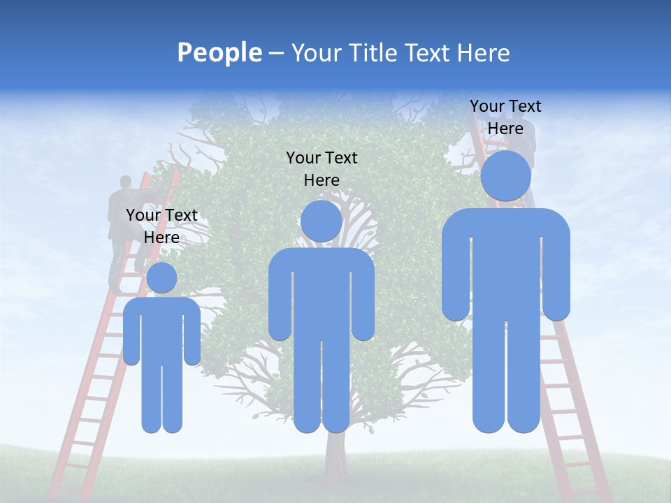 Expertise Cog Team PowerPoint Template