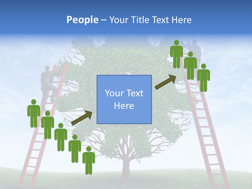 Expertise Cog Team PowerPoint Template