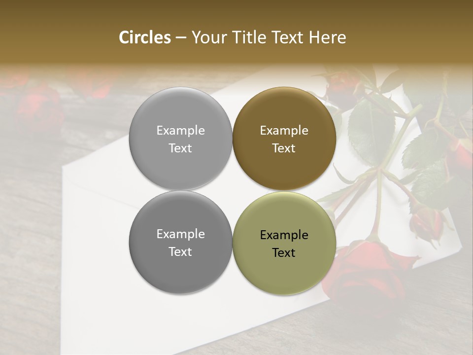 Greeting Card Invitation Wood PowerPoint Template