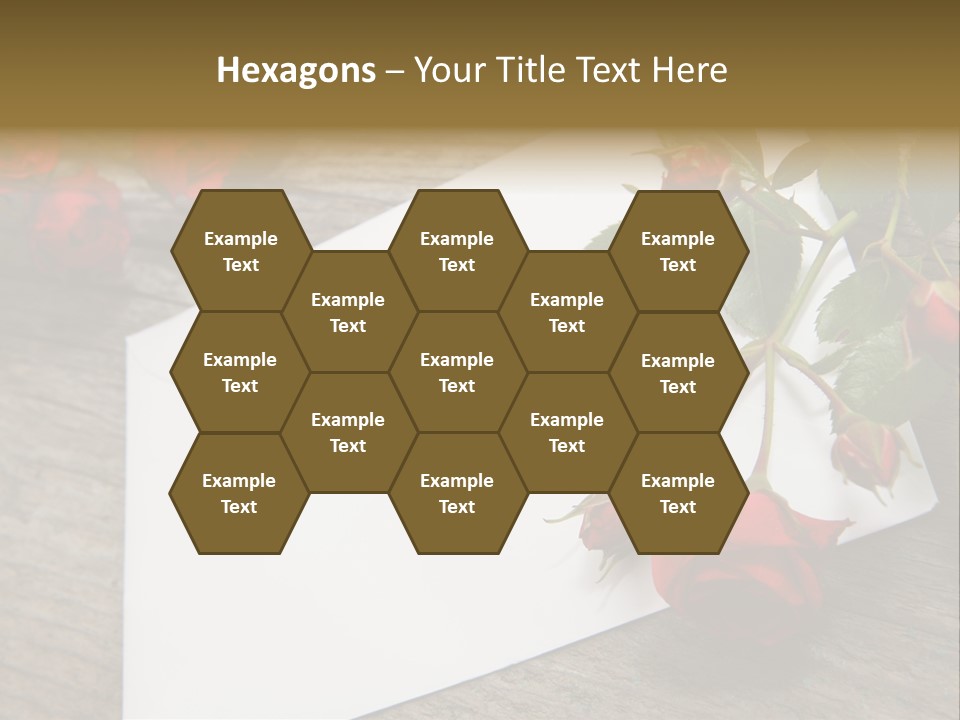 Greeting Card Invitation Wood PowerPoint Template