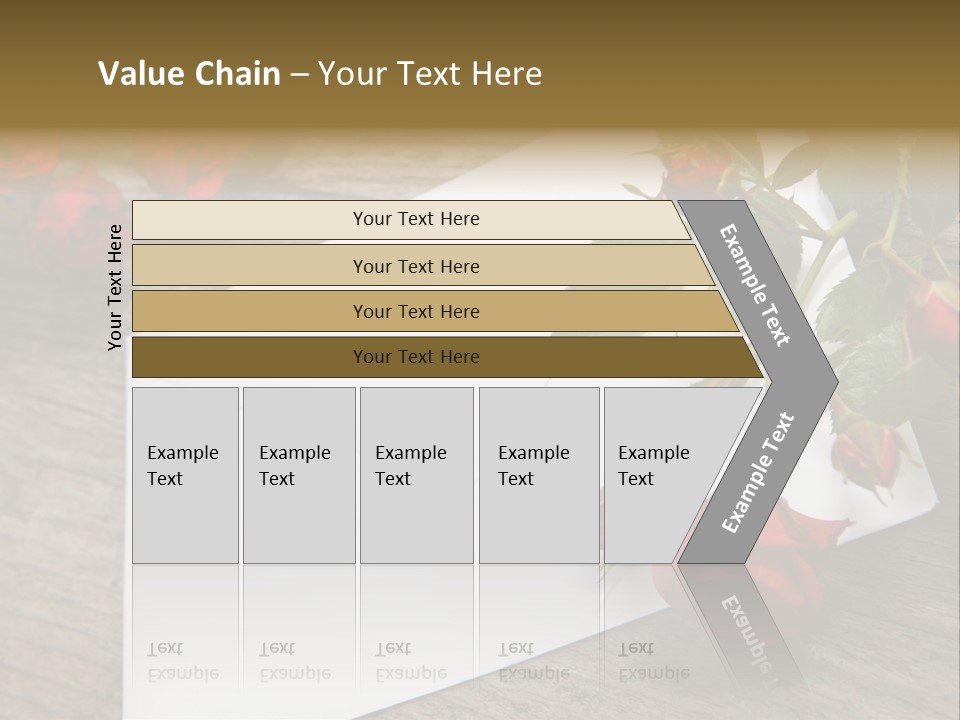 Greeting Card Invitation Wood PowerPoint Template