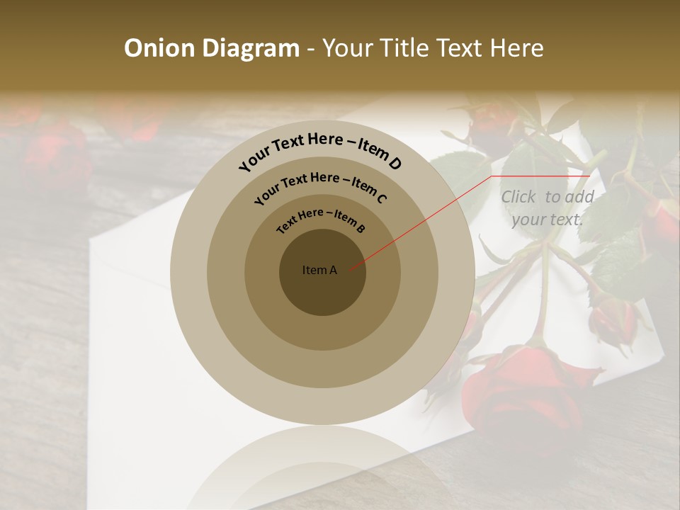 Greeting Card Invitation Wood PowerPoint Template