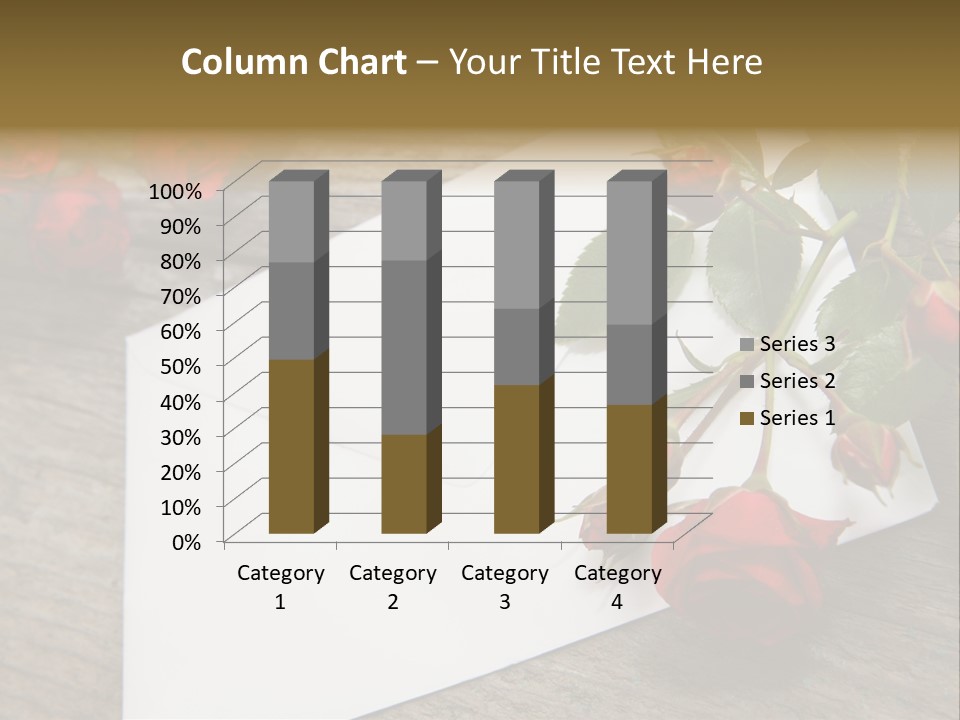 Greeting Card Invitation Wood PowerPoint Template