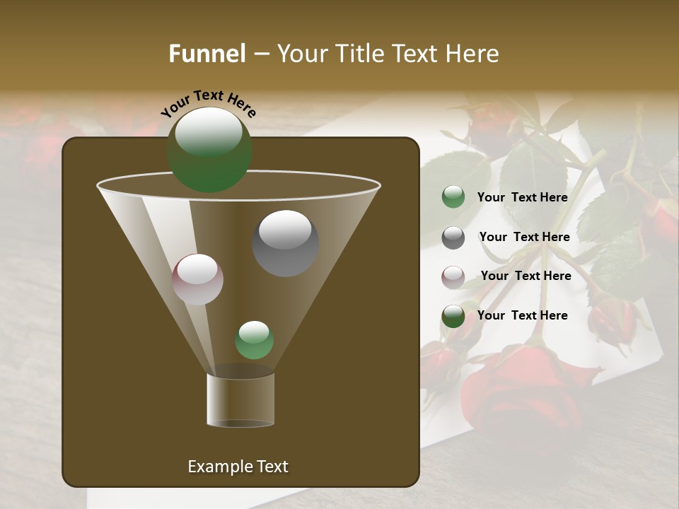 Greeting Card Invitation Wood PowerPoint Template