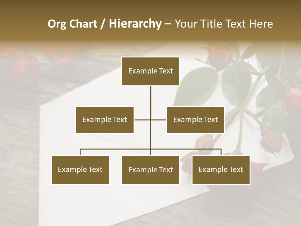 Greeting Card Invitation Wood PowerPoint Template