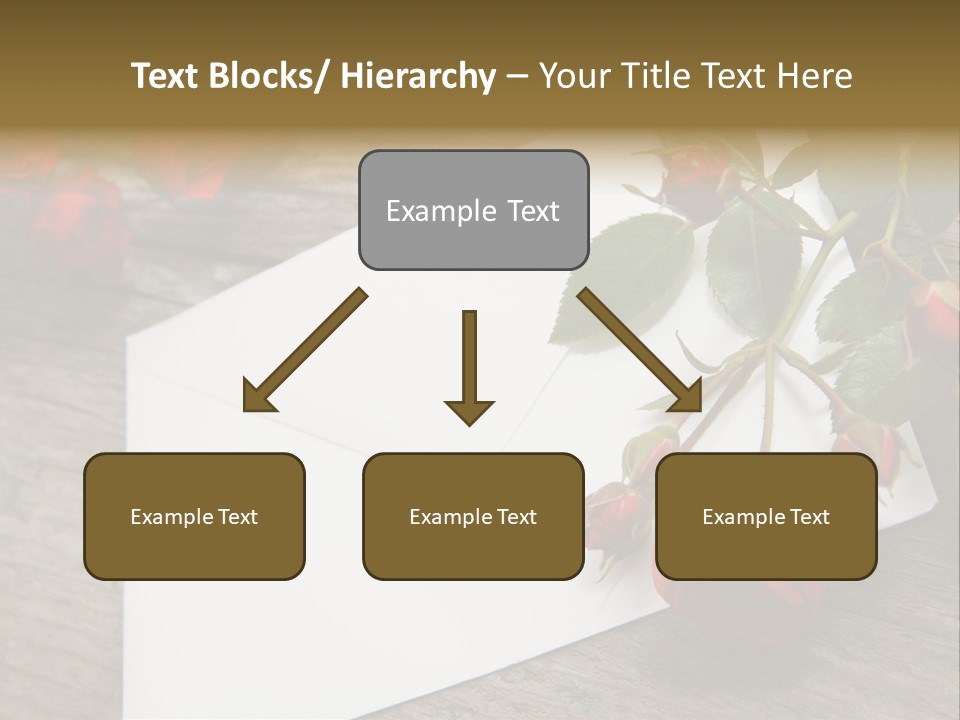 Greeting Card Invitation Wood PowerPoint Template