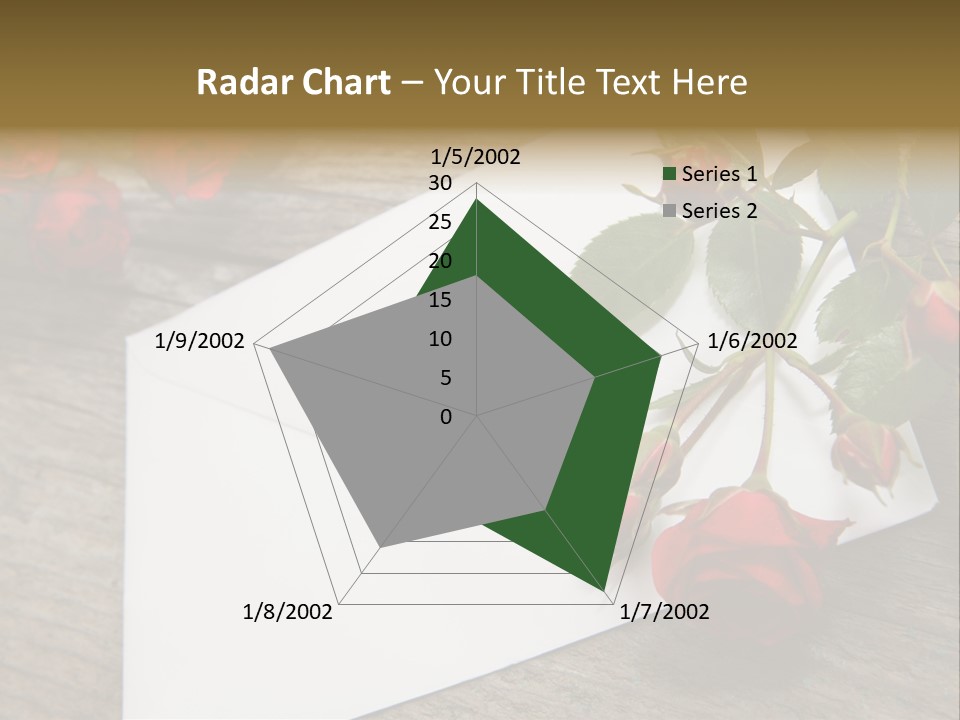 Greeting Card Invitation Wood PowerPoint Template