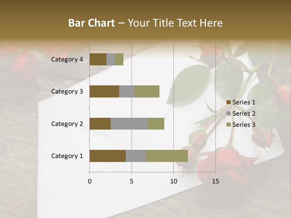 Greeting Card Invitation Wood PowerPoint Template