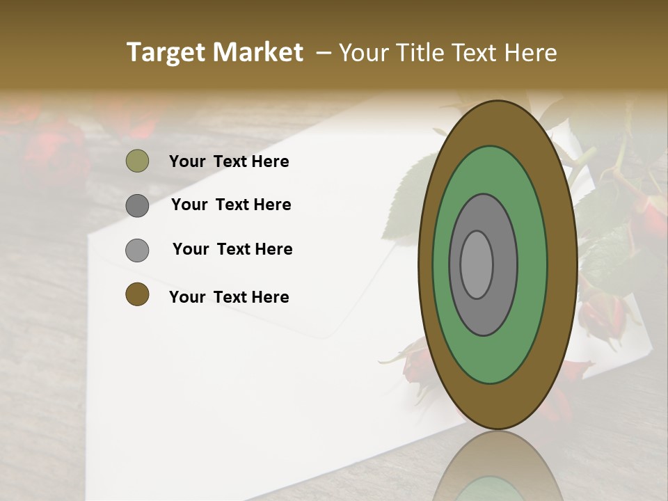 Greeting Card Invitation Wood PowerPoint Template