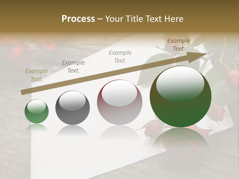 Greeting Card Invitation Wood PowerPoint Template