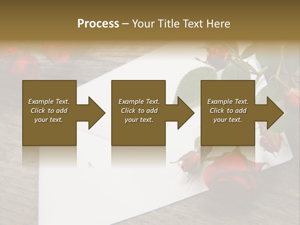 Greeting Card Invitation Wood PowerPoint Template