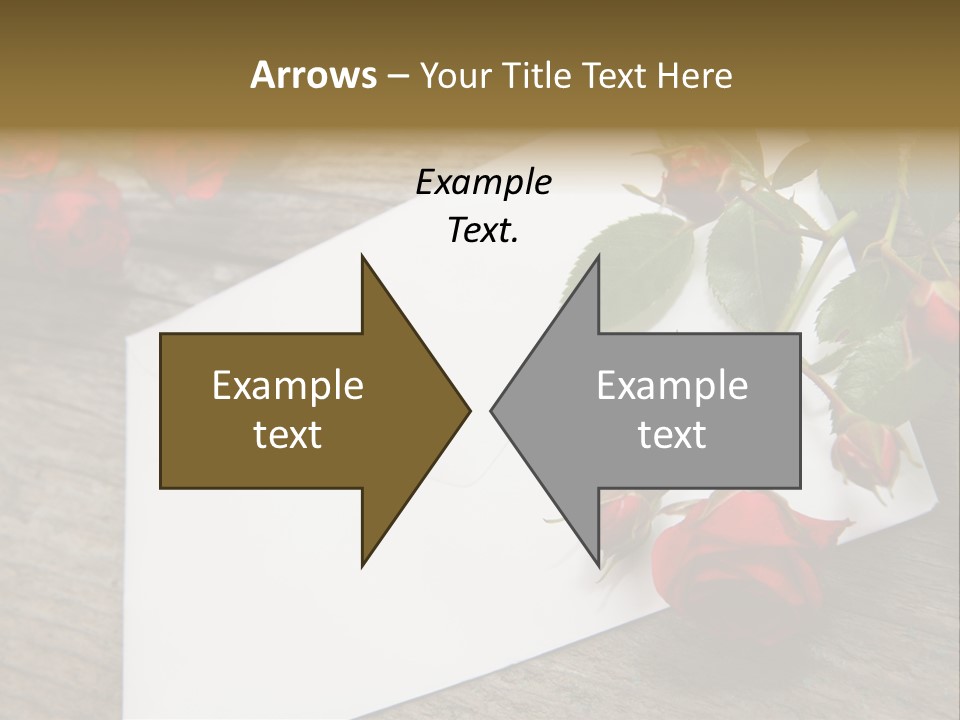 Greeting Card Invitation Wood PowerPoint Template