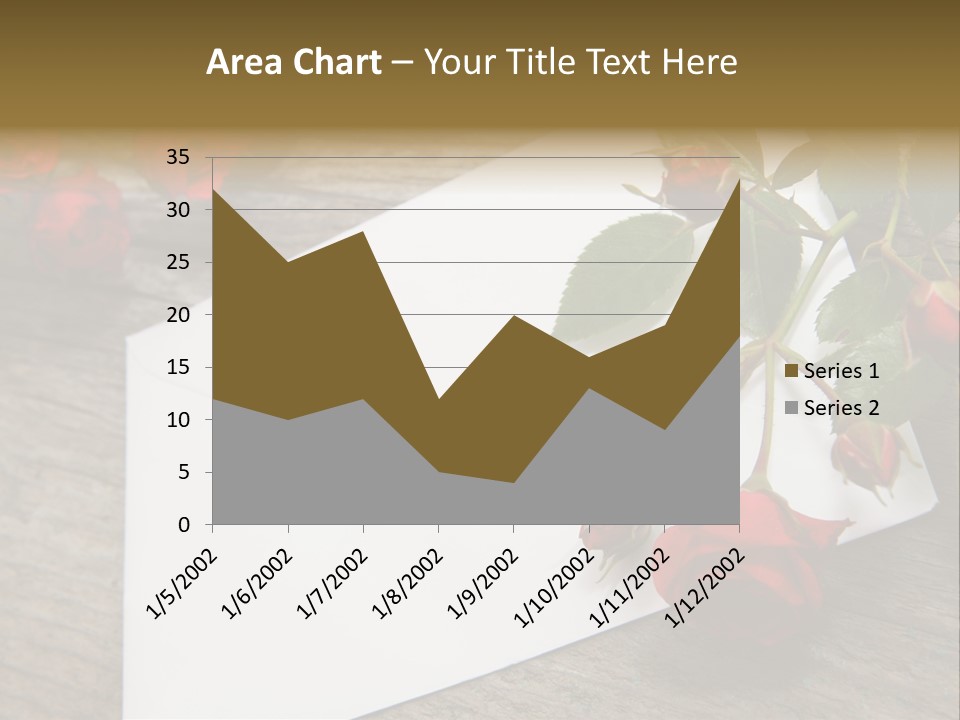 Greeting Card Invitation Wood PowerPoint Template