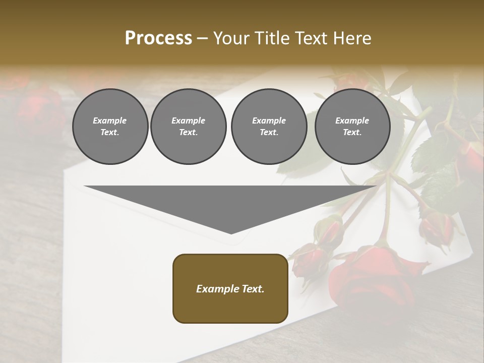 Greeting Card Invitation Wood PowerPoint Template