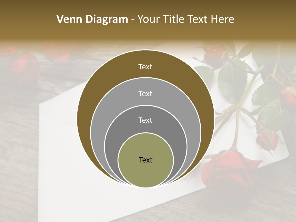 Greeting Card Invitation Wood PowerPoint Template