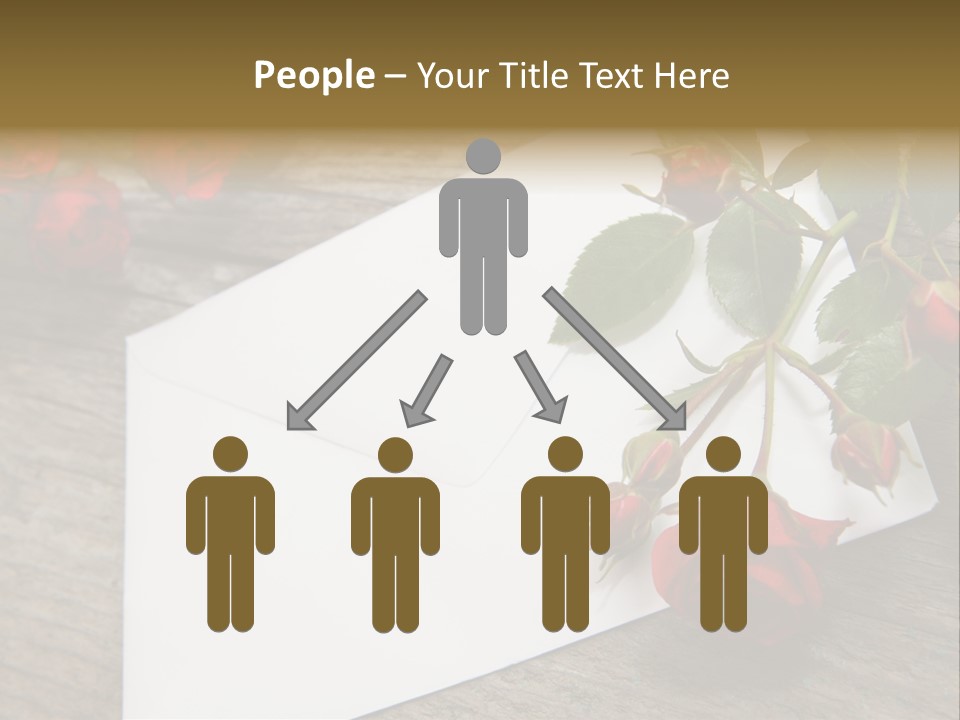 Greeting Card Invitation Wood PowerPoint Template