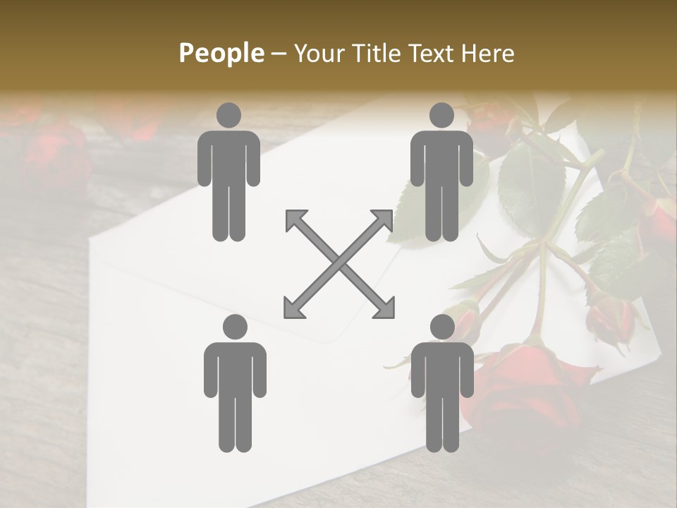 Greeting Card Invitation Wood PowerPoint Template