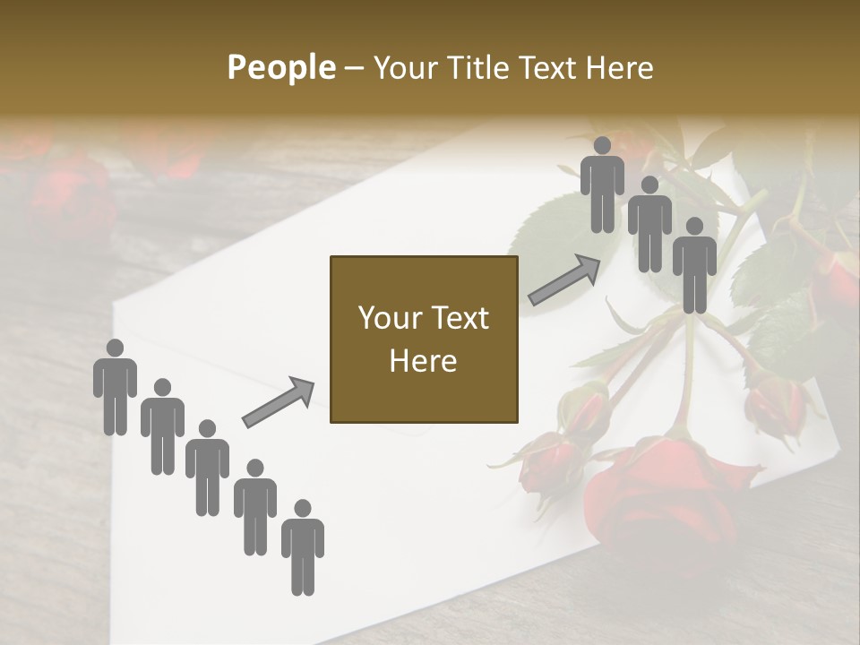 Greeting Card Invitation Wood PowerPoint Template