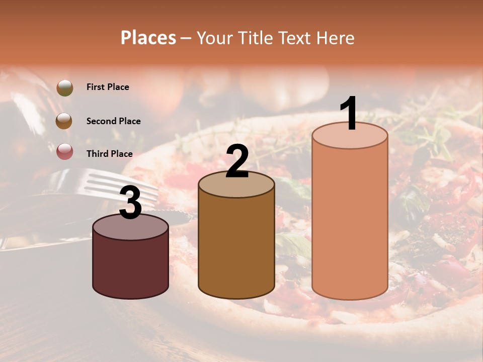 Baked Cuisine Table PowerPoint Template