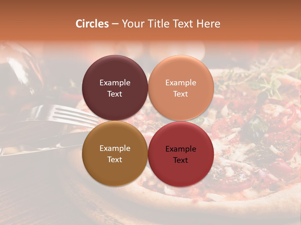 Baked Cuisine Table PowerPoint Template