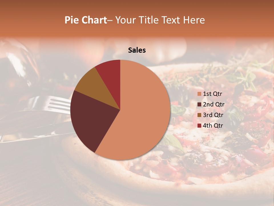 Baked Cuisine Table PowerPoint Template