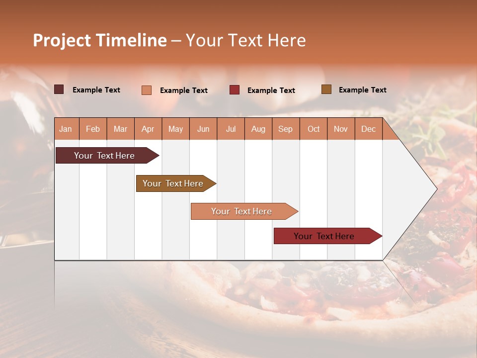 Baked Cuisine Table PowerPoint Template