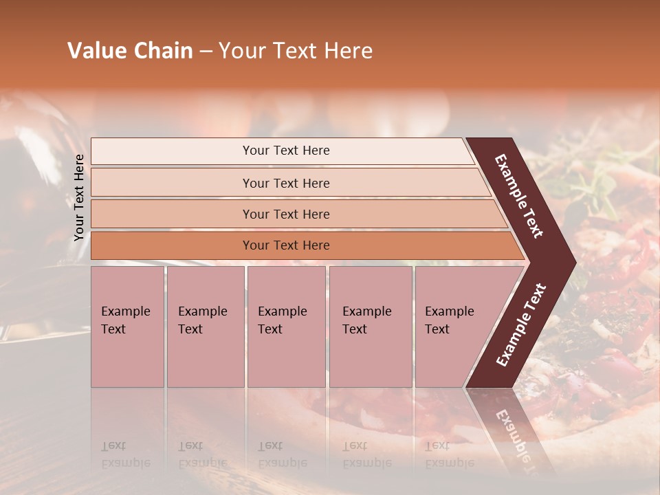 Baked Cuisine Table PowerPoint Template