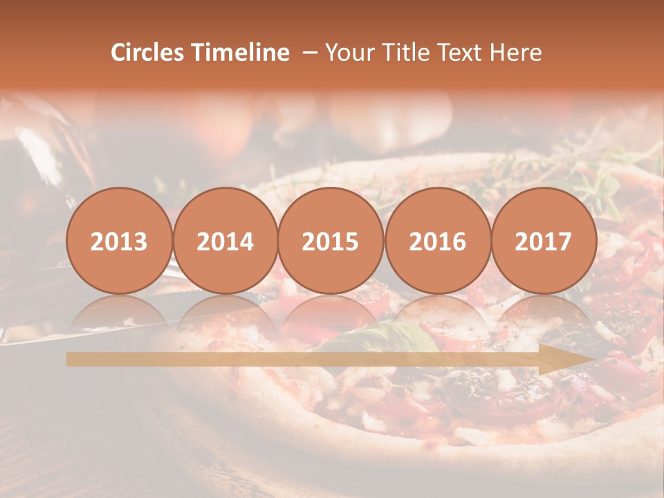 Baked Cuisine Table PowerPoint Template