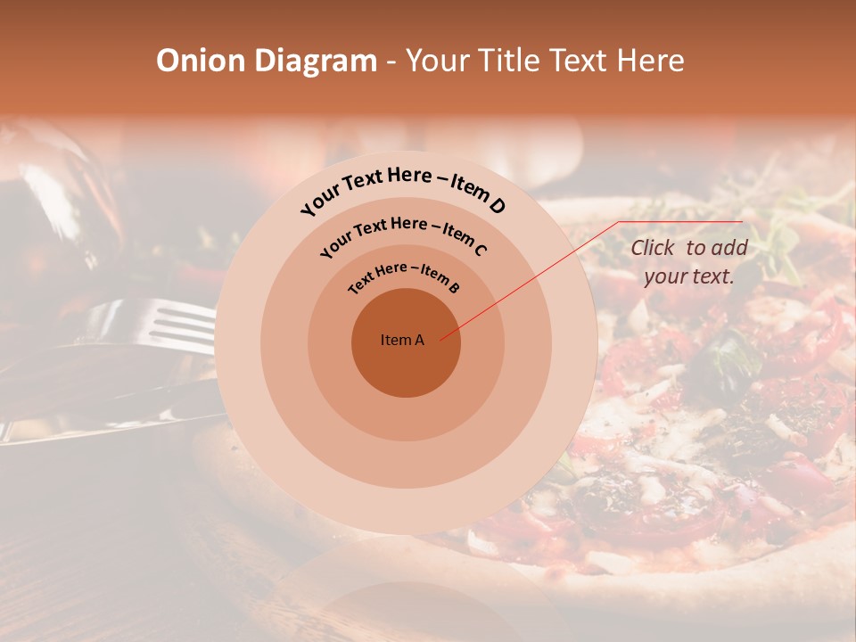 Baked Cuisine Table PowerPoint Template