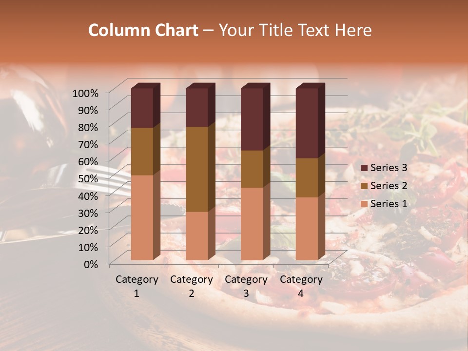 Baked Cuisine Table PowerPoint Template