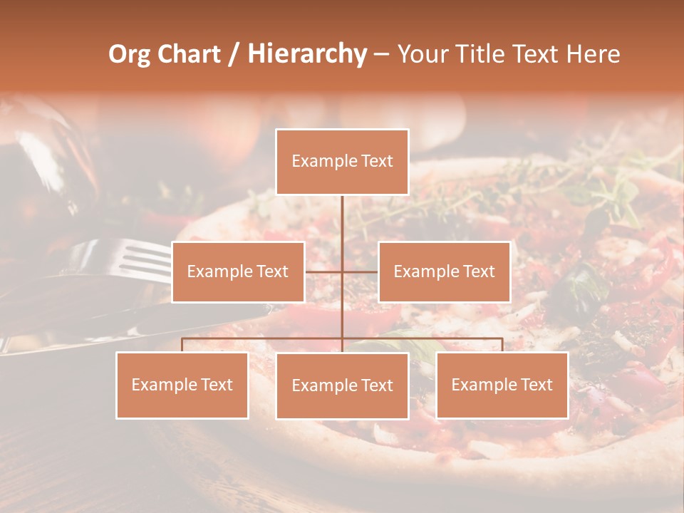 Baked Cuisine Table PowerPoint Template
