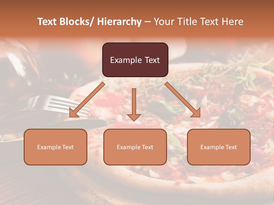 Baked Cuisine Table PowerPoint Template