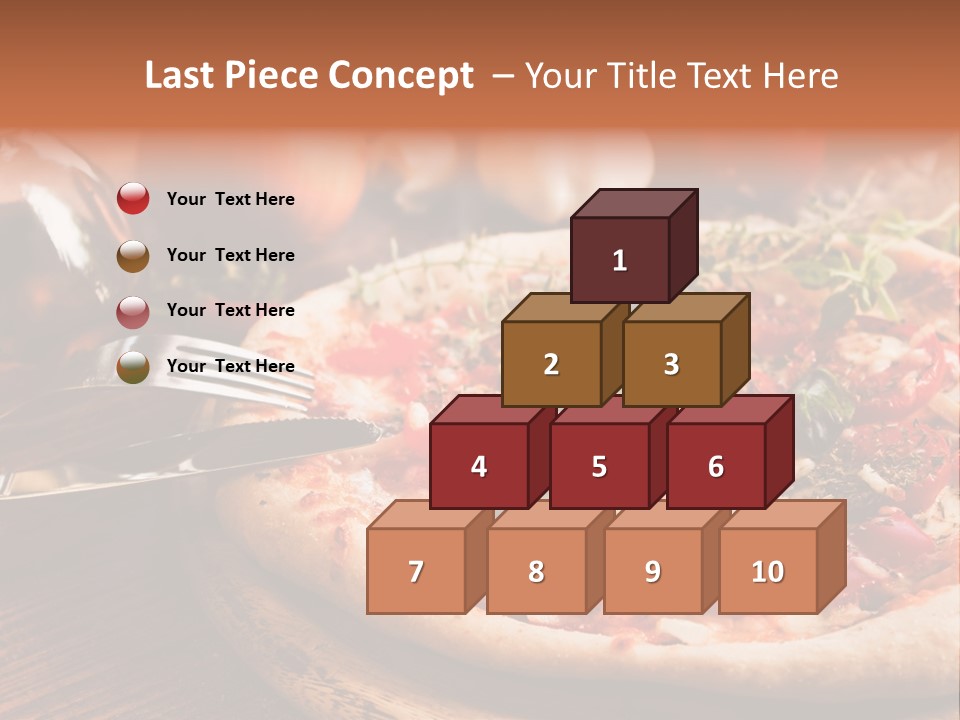 Baked Cuisine Table PowerPoint Template