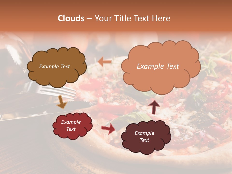 Baked Cuisine Table PowerPoint Template