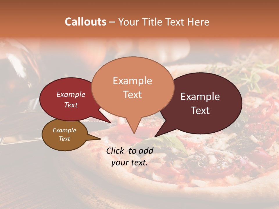 Baked Cuisine Table PowerPoint Template