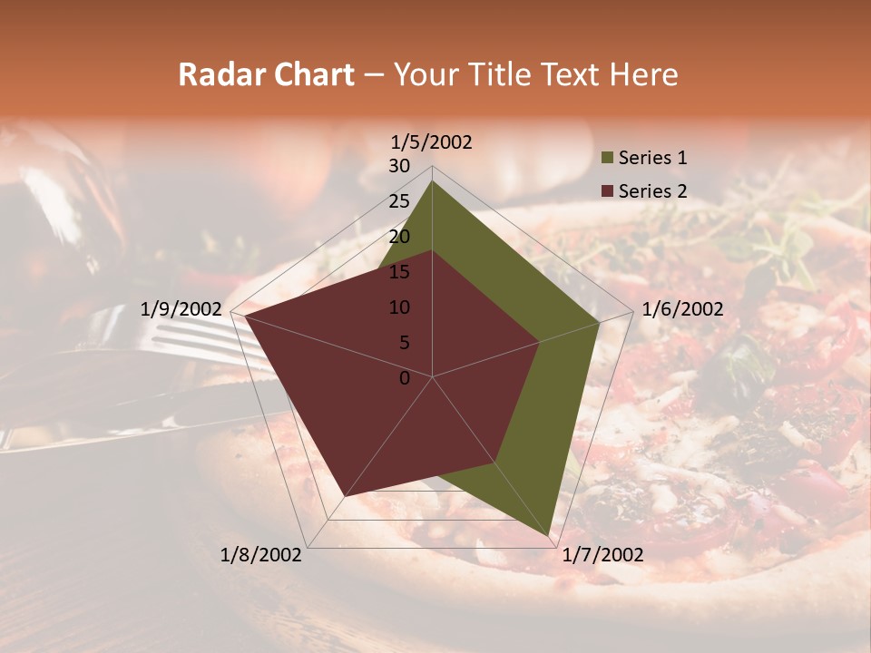 Baked Cuisine Table PowerPoint Template
