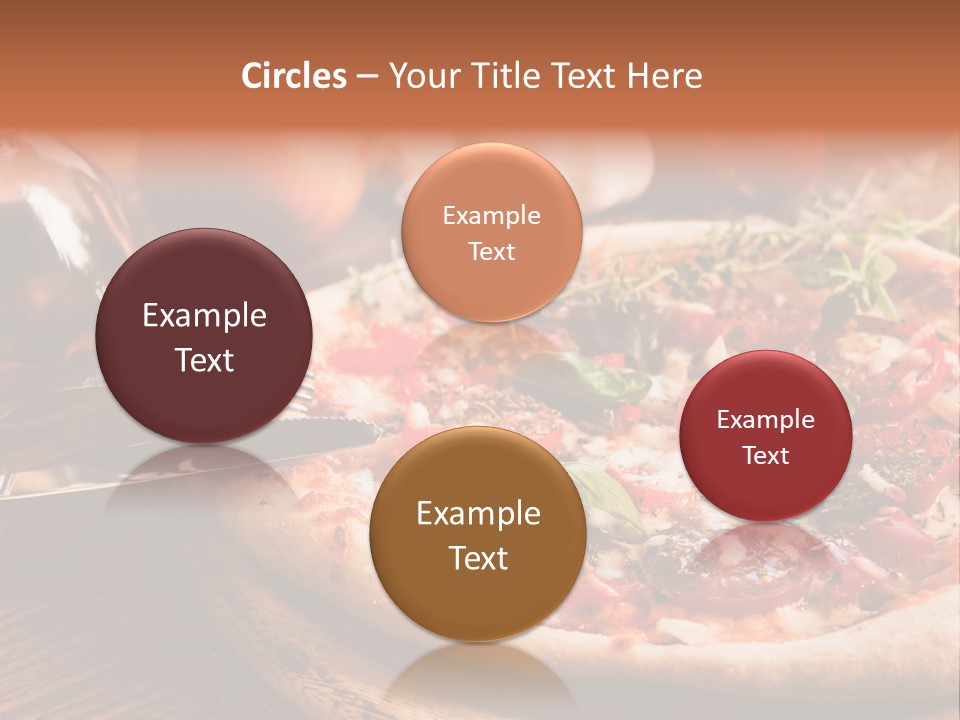 Baked Cuisine Table PowerPoint Template