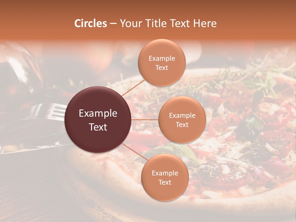 Baked Cuisine Table PowerPoint Template