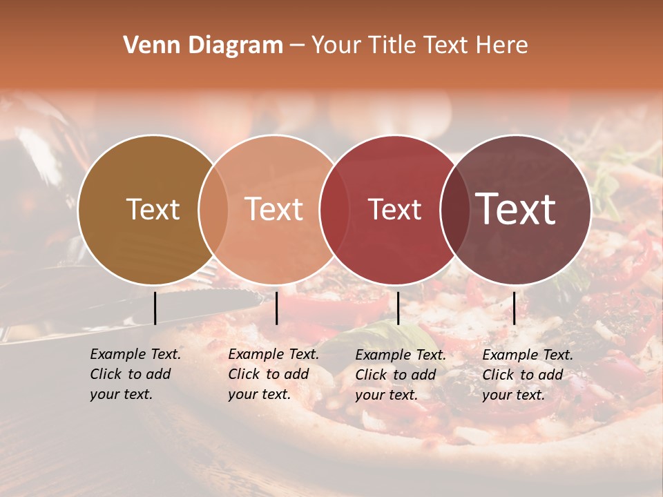 Baked Cuisine Table PowerPoint Template