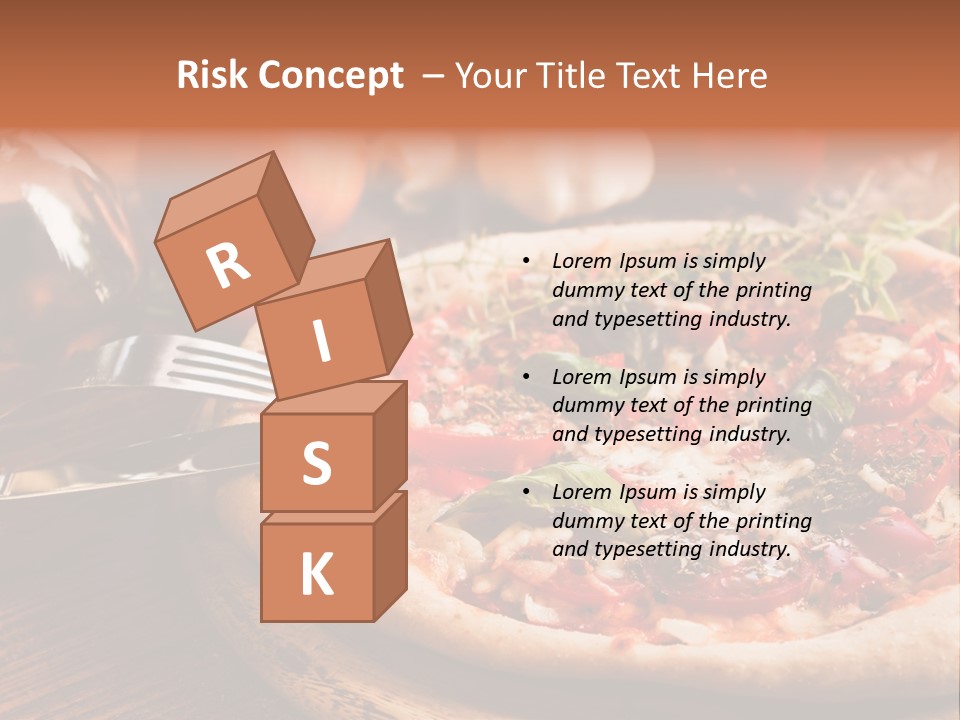 Baked Cuisine Table PowerPoint Template