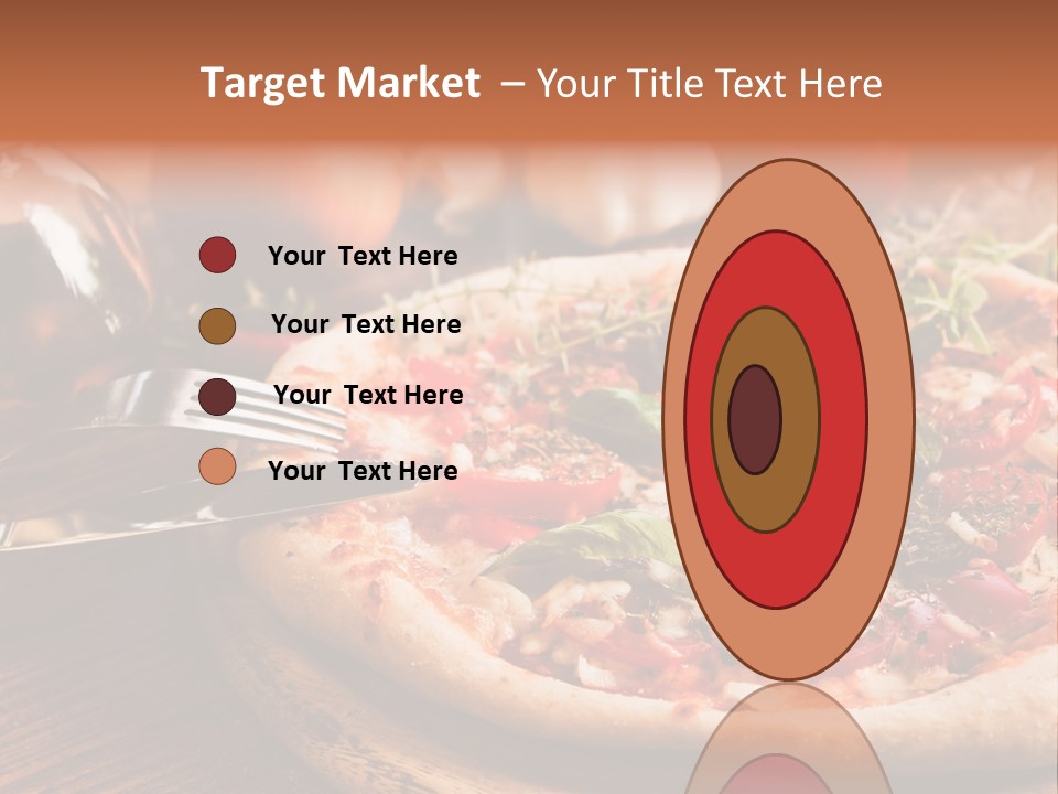 Baked Cuisine Table PowerPoint Template