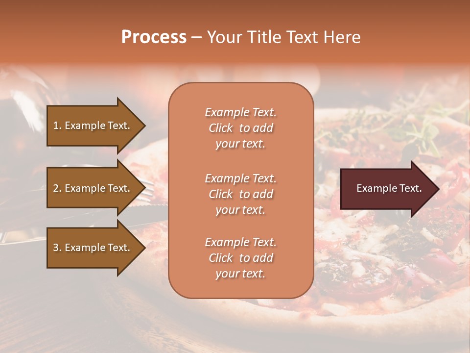 Baked Cuisine Table PowerPoint Template