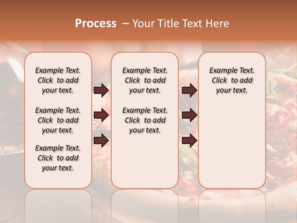Baked Cuisine Table PowerPoint Template