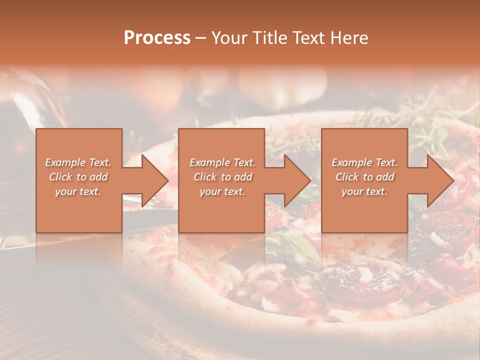 Baked Cuisine Table PowerPoint Template