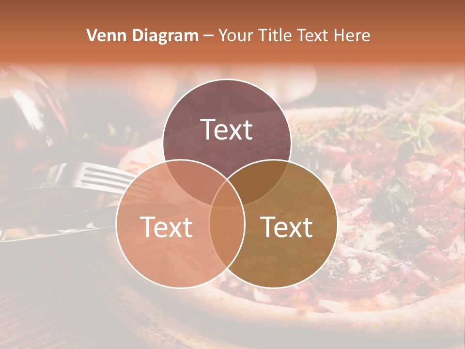Baked Cuisine Table PowerPoint Template