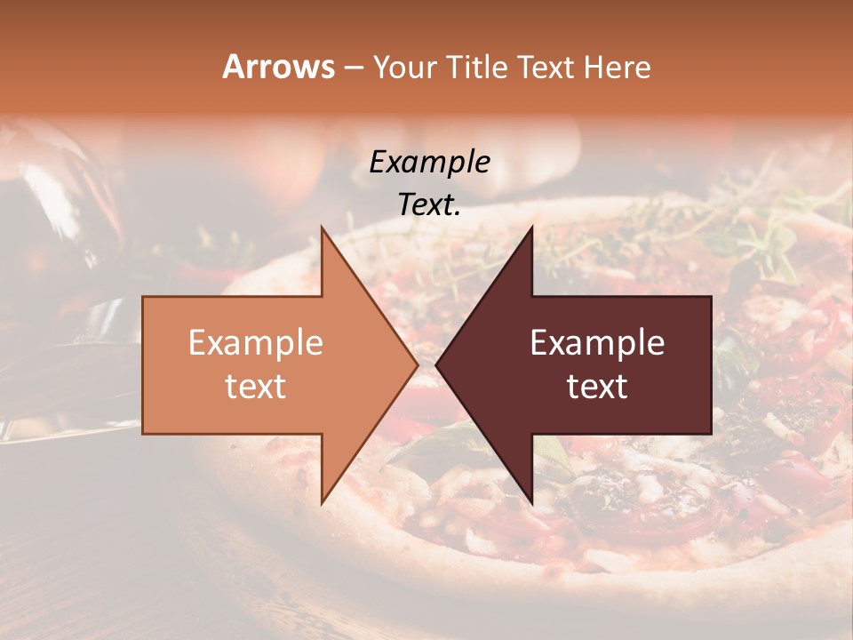 Baked Cuisine Table PowerPoint Template