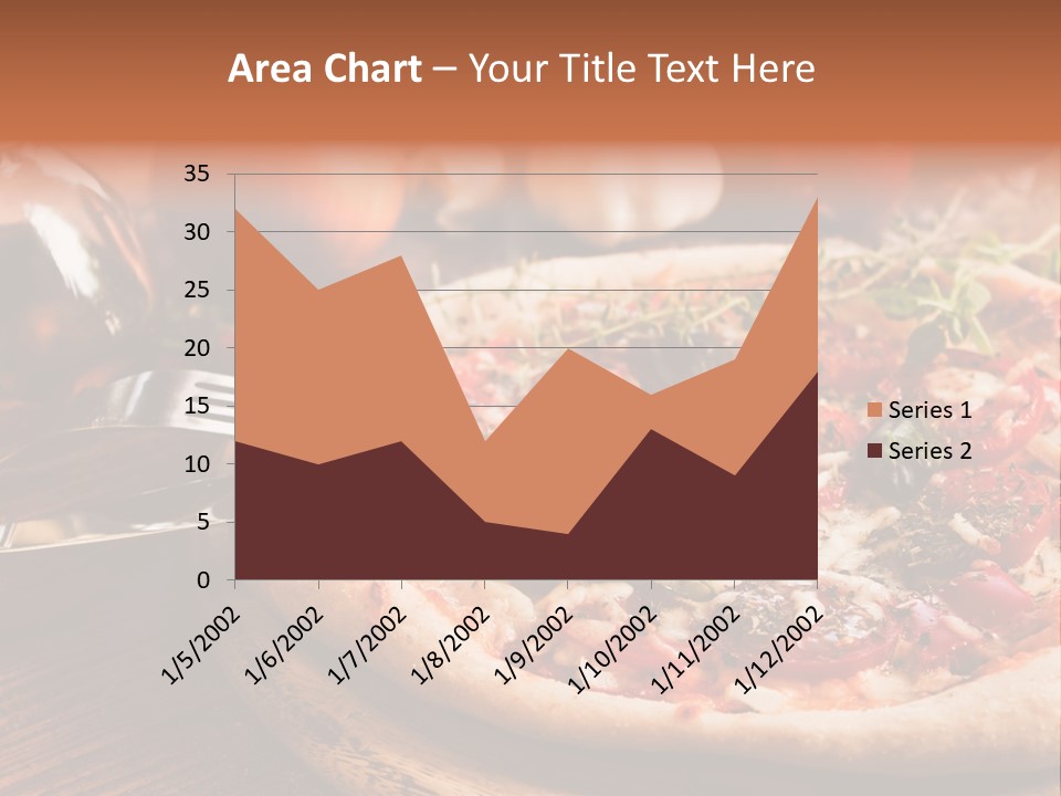 Baked Cuisine Table PowerPoint Template