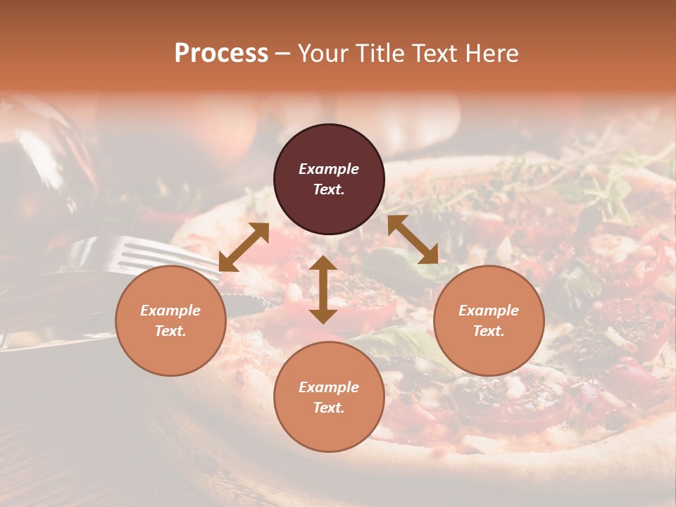 Baked Cuisine Table PowerPoint Template