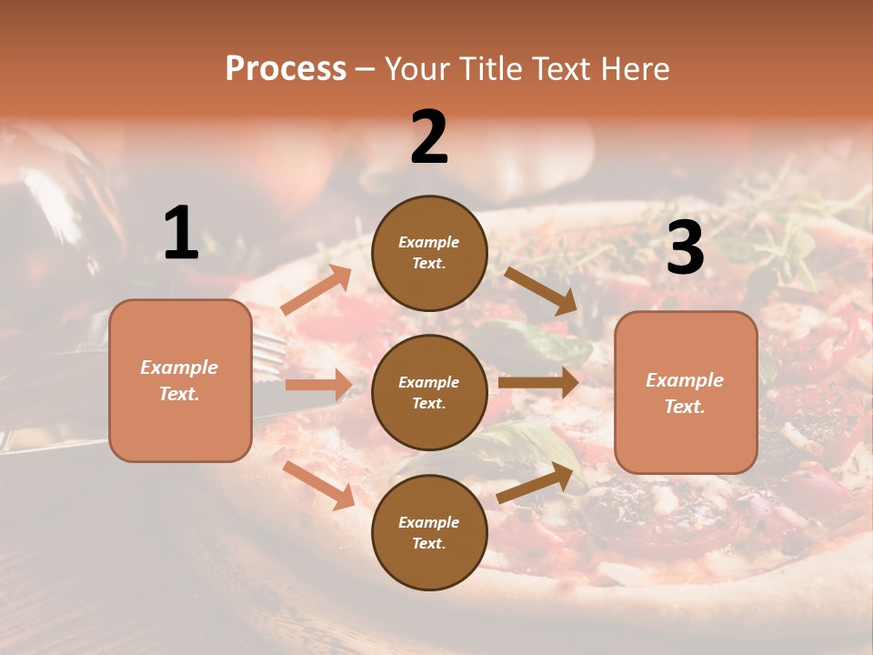 Baked Cuisine Table PowerPoint Template