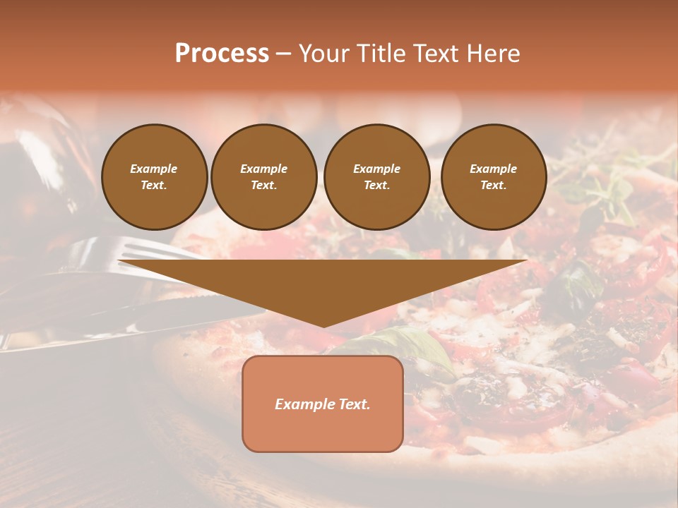 Baked Cuisine Table PowerPoint Template